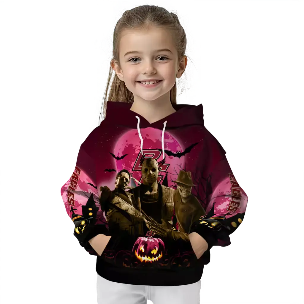 boston college eagles halloween vibes maroon black hoodie top rated boston college eagles halloween vibes maroon black hoodie top rated