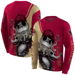 boston college eagles jack skellington maroon hoodie best selling