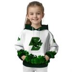 boston college eagles lucky motif white green hoodie best selling
