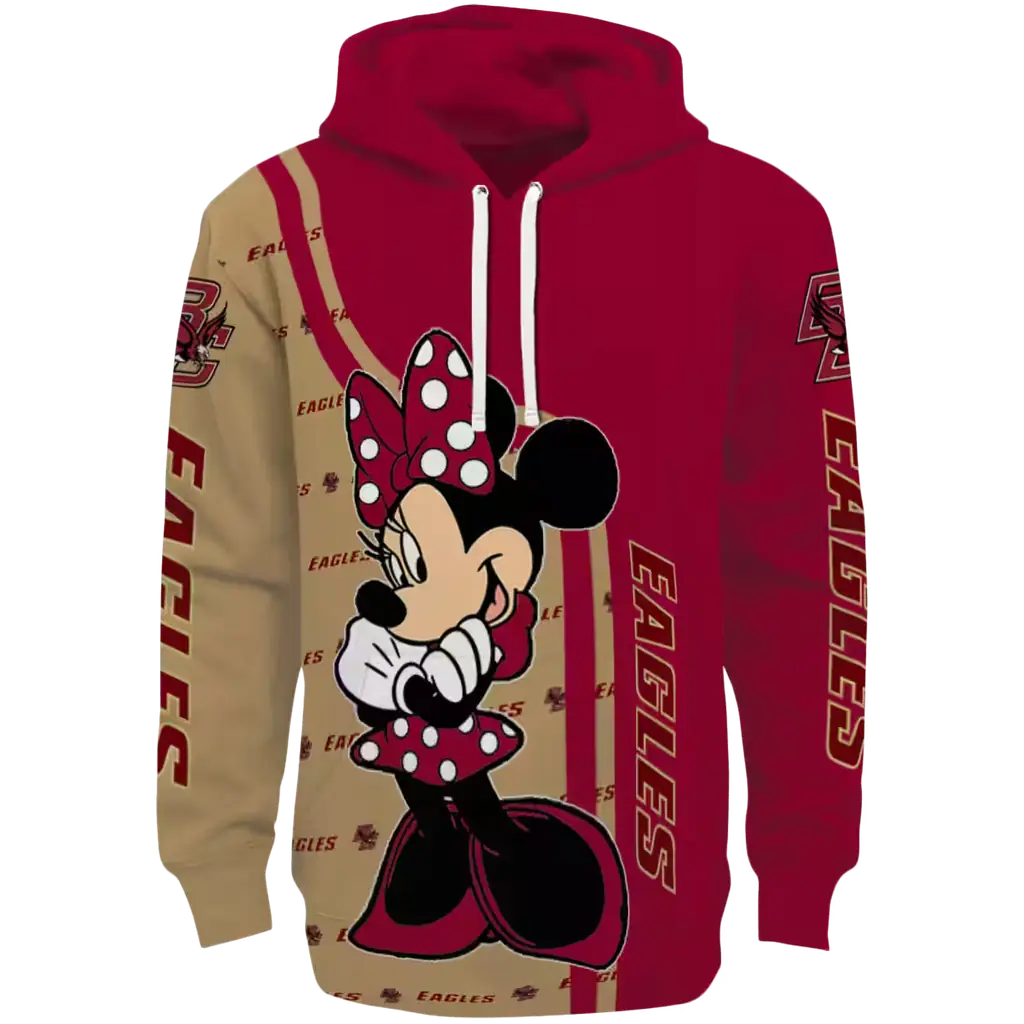 boston college eagles minnie mouse maroon hoodie best selling boston college eagles minnie mouse maroon hoodie best selling