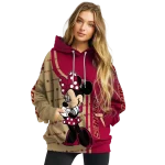 boston college eagles minnie mouse maroon hoodie best selling