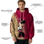 boston college eagles minnie mouse maroon hoodie best selling