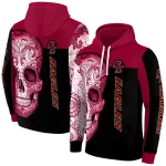 boston college eagles sugar skull maroon black hoodie best selling
