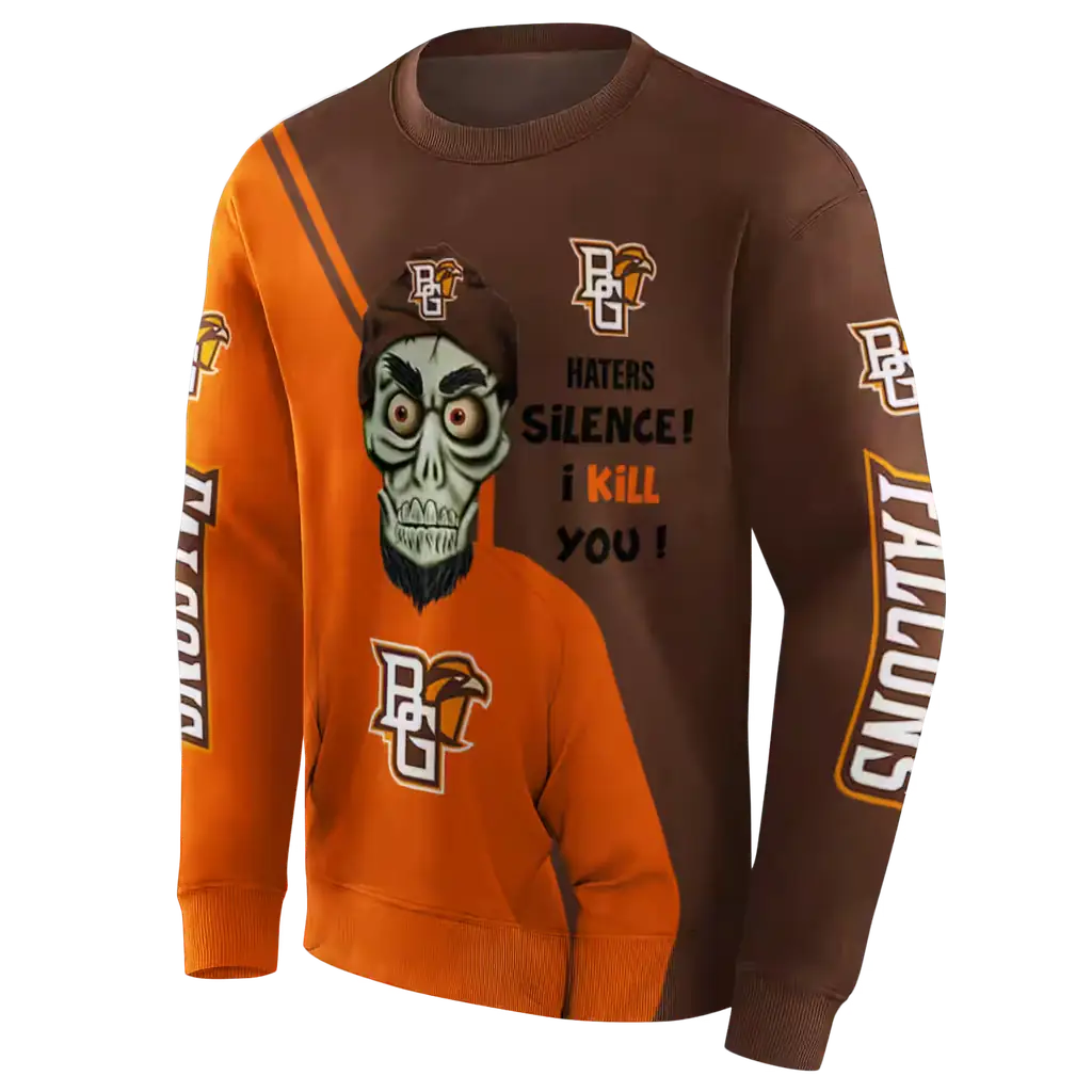 bowling green falcons achmed skull orange hoodie new arrival bowling green falcons achmed skull orange hoodie new arrival