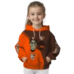 bowling green falcons achmed skull orange hoodie best selling