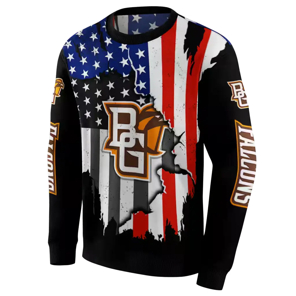 bowling green falcons american pride black hoodie new arrival bowling green falcons american pride black hoodie new arrival