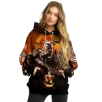 bowling green falcons halloween vibes orange black hoodie best selling