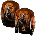 bowling green falcons halloween vibes orange black hoodie best selling
