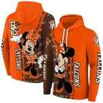 bowling green falcons minnie mouse orange hoodie best selling