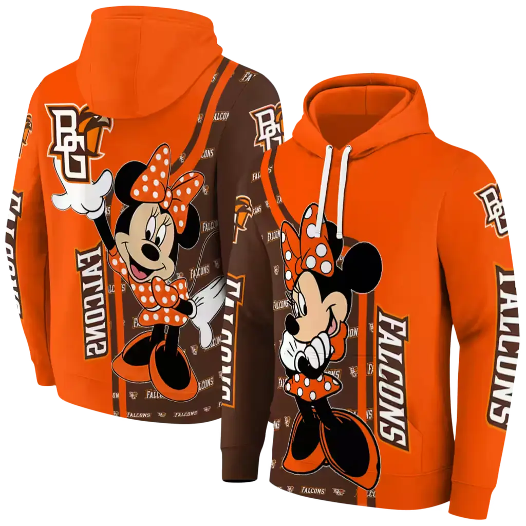 bowling green falcons minnie mouse orange hoodie fashion forward bowling green falcons minnie mouse orange hoodie fashion forward