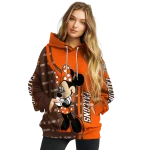 bowling green falcons minnie mouse orange hoodie best selling