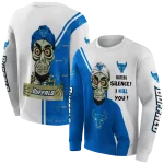 buffalo bulls achmed skull royal blue hoodie best selling