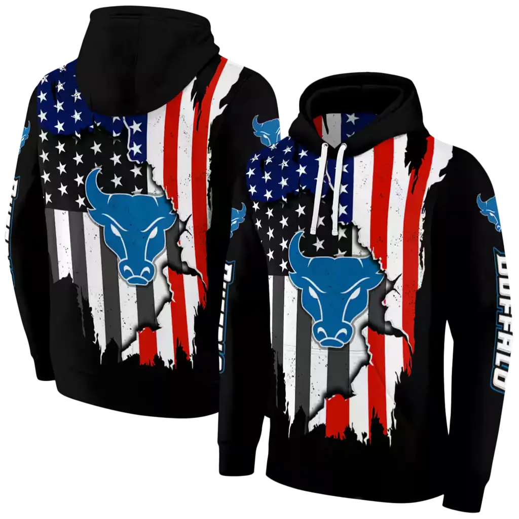 buffalo bulls american pride black hoodie fashion forward buffalo bulls american pride black hoodie fashion forward