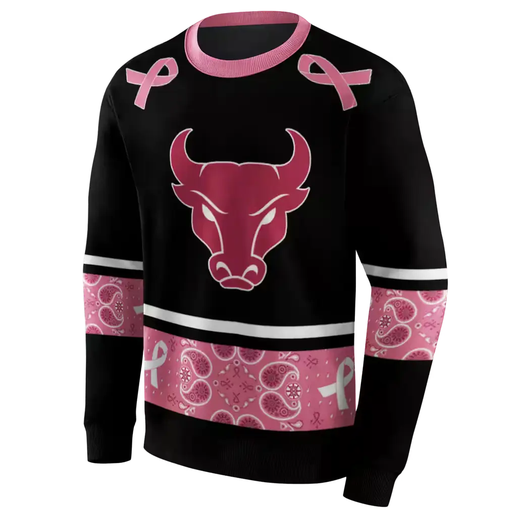buffalo bulls awareness ribbon black pink hoodie new arrival buffalo bulls awareness ribbon black pink hoodie new arrival