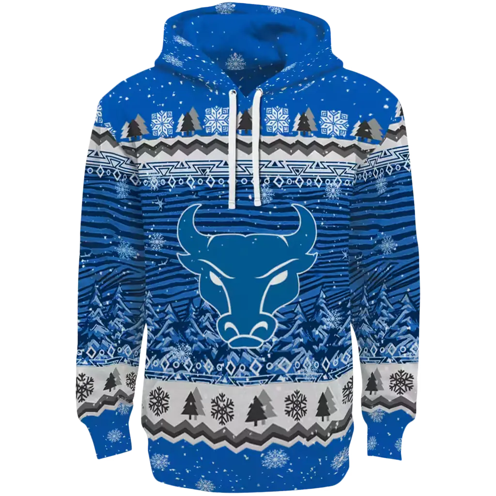 buffalo bulls christmas trees royal blue hoodie best selling buffalo bulls christmas trees royal blue hoodie best selling