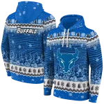 buffalo bulls christmas trees royal blue hoodie best selling