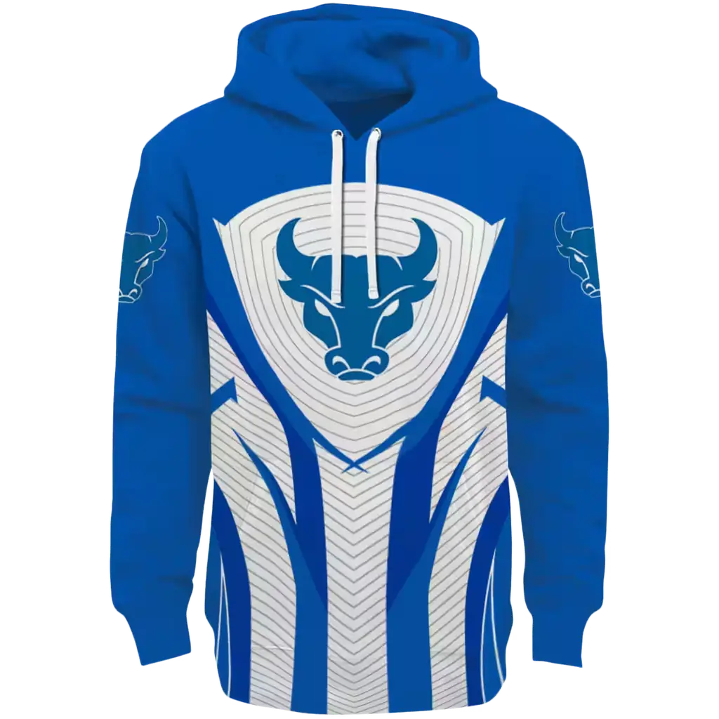 buffalo bulls concentric lines royal blue black hoodie best selling buffalo bulls concentric lines royal blue black hoodie best selling