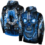 buffalo bulls demonic skull royal blue black hoodie best selling