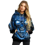 buffalo bulls demonic skull royal blue black hoodie best selling
