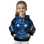 buffalo bulls demonic skull royal blue black hoodie best selling