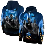 buffalo bulls halloween vibes royal blue black hoodie best selling