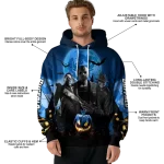 buffalo bulls halloween vibes royal blue black hoodie best selling