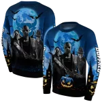 buffalo bulls halloween vibes royal blue black hoodie best selling