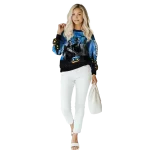 buffalo bulls halloween vibes royal blue black hoodie best selling