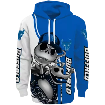 buffalo bulls jack skellington royal blue hoodie best selling