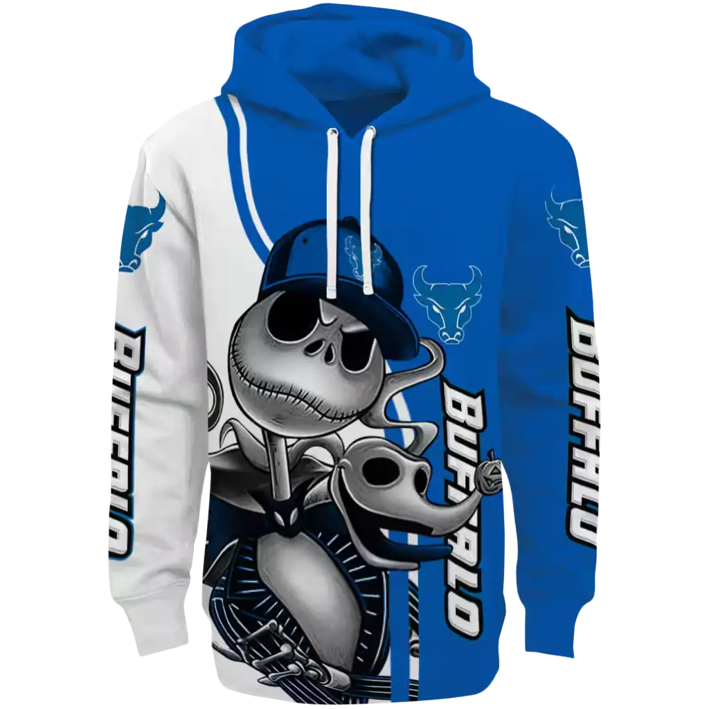 buffalo bulls jack skellington royal blue hoodie best selling buffalo bulls jack skellington royal blue hoodie best selling