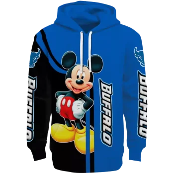buffalo bulls mickey mouse royal blue black hoodie best selling
