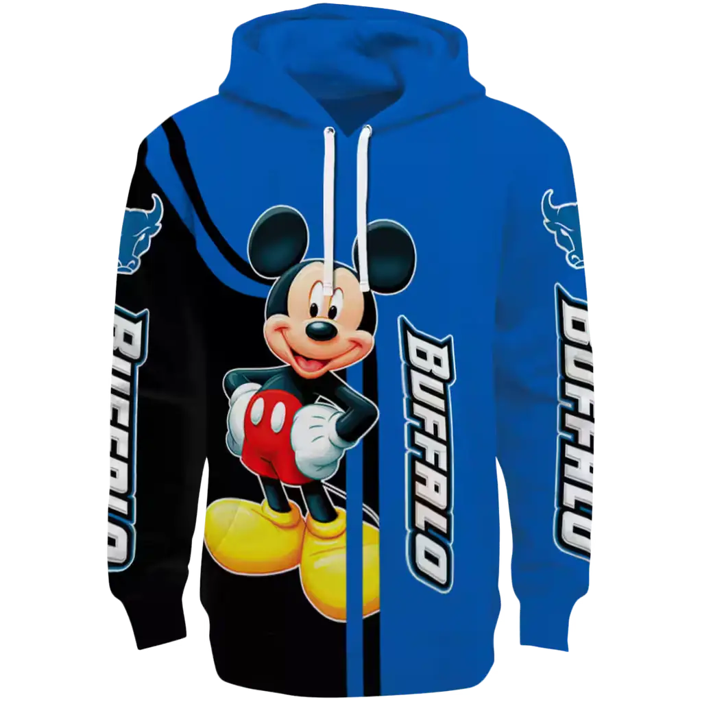 buffalo bulls mickey mouse royal blue black hoodie best selling buffalo bulls mickey mouse royal blue black hoodie best selling