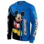 buffalo bulls mickey mouse royal blue black hoodie best selling