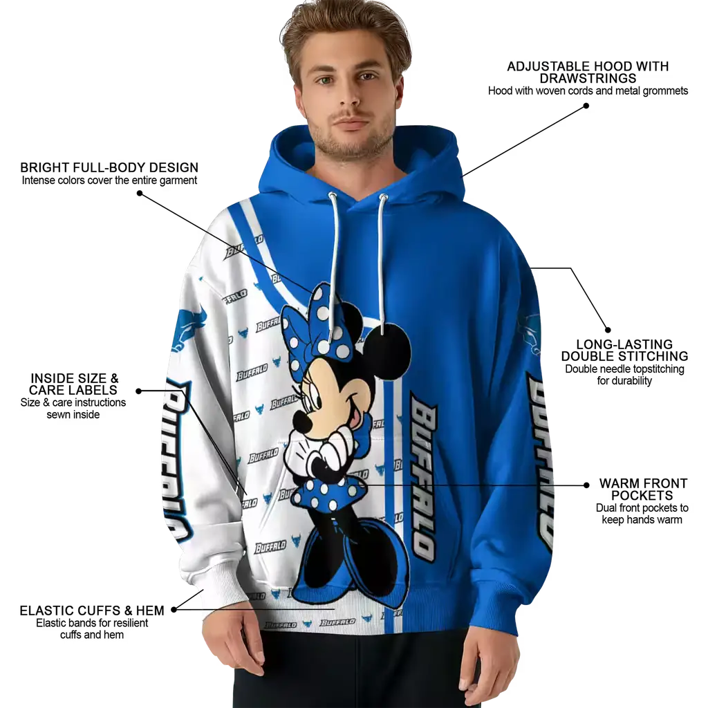 buffalo bulls minnie mouse royal blue hoodie latest model buffalo bulls minnie mouse royal blue hoodie latest model