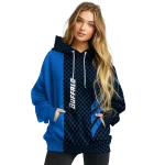 buffalo bulls monogram pattern royal blue hoodie best selling
