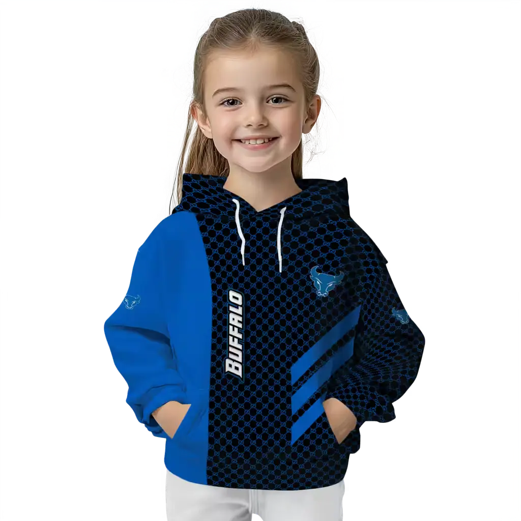 buffalo bulls monogram pattern royal blue hoodie top rated buffalo bulls monogram pattern royal blue hoodie top rated