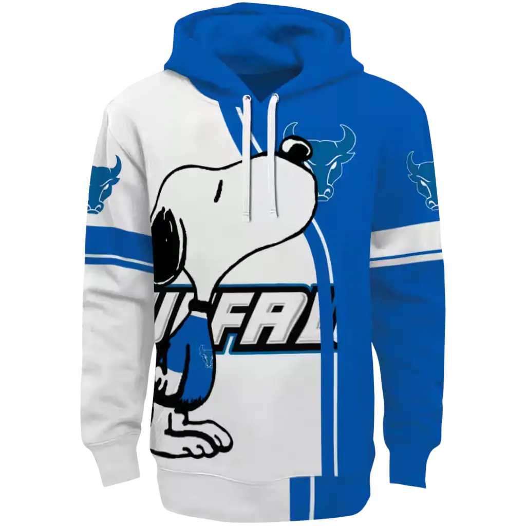 buffalo bulls playful snoopy royal blue hoodie best selling buffalo bulls playful snoopy royal blue hoodie best selling