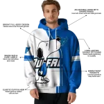 buffalo bulls playful snoopy royal blue hoodie best selling