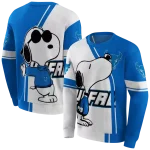 buffalo bulls playful snoopy royal blue hoodie best selling