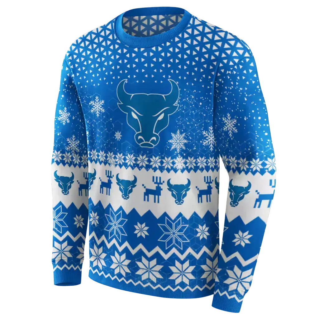 buffalo bulls reindeer motif royal blue hoodie new arrival buffalo bulls reindeer motif royal blue hoodie new arrival