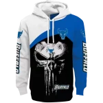 buffalo bulls skull punisher white black hoodie best selling