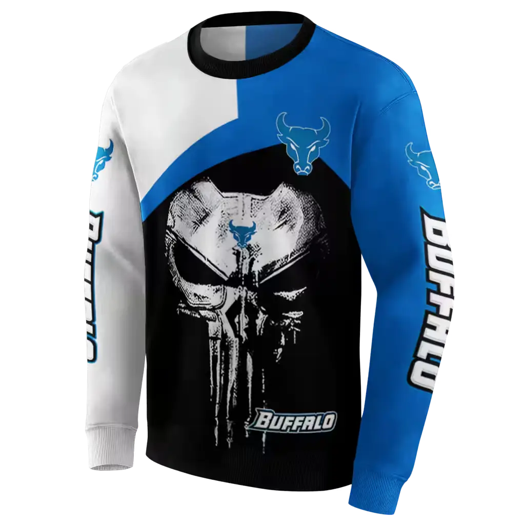 buffalo bulls skull punisher white black hoodie new arrival buffalo bulls skull punisher white black hoodie new arrival