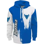buffalo bulls splatter effect royal blue hoodie best selling