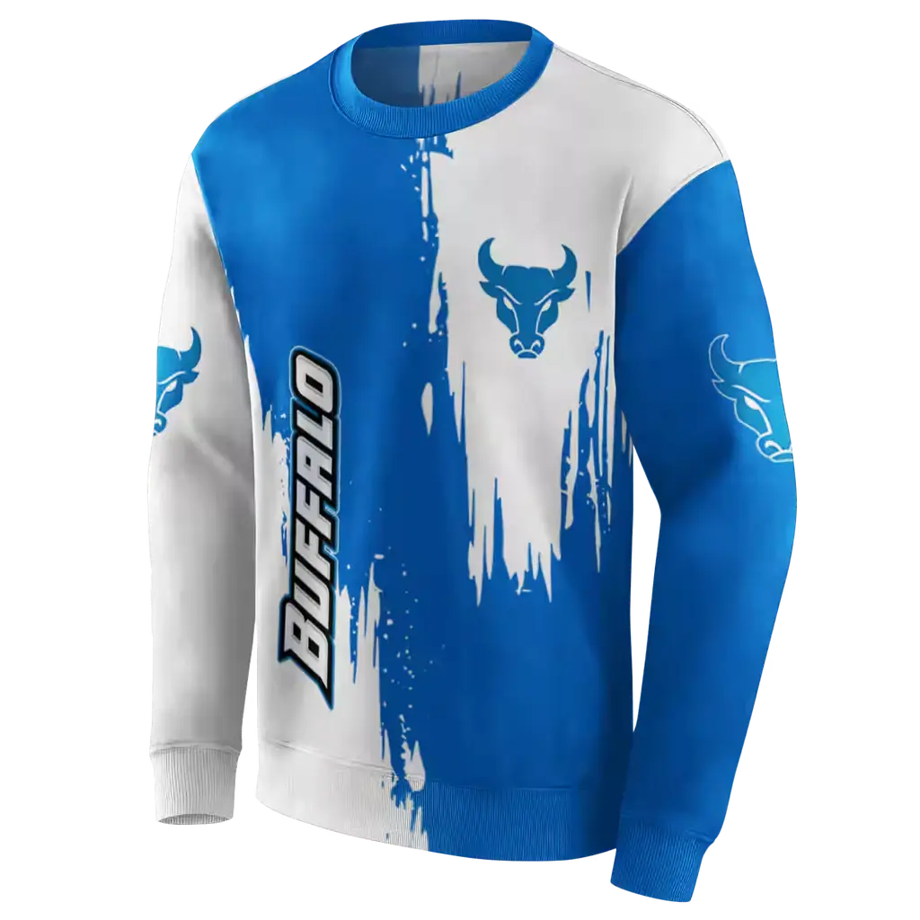 buffalo bulls splatter effect royal blue hoodie new arrival buffalo bulls splatter effect royal blue hoodie new arrival