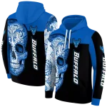buffalo bulls sugar skull royal blue black hoodie best selling