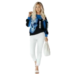 buffalo bulls sugar skull royal blue black hoodie best selling