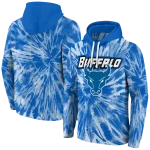 buffalo bulls tie dye pattern royal blue hoodie best selling