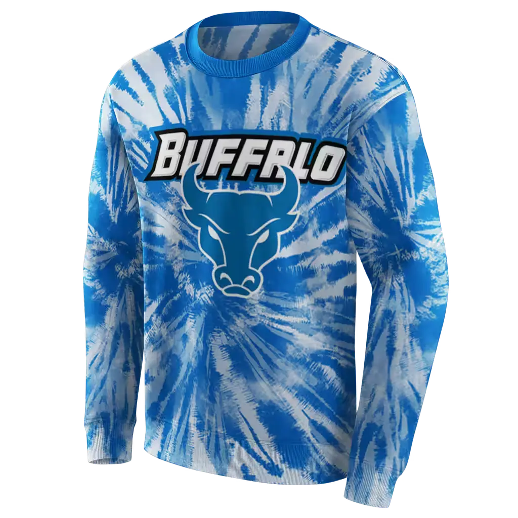 buffalo bulls tie dye pattern royal blue hoodie new arrival buffalo bulls tie dye pattern royal blue hoodie new arrival