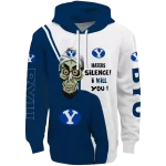 byu cougars achmed skull blue hoodie best selling