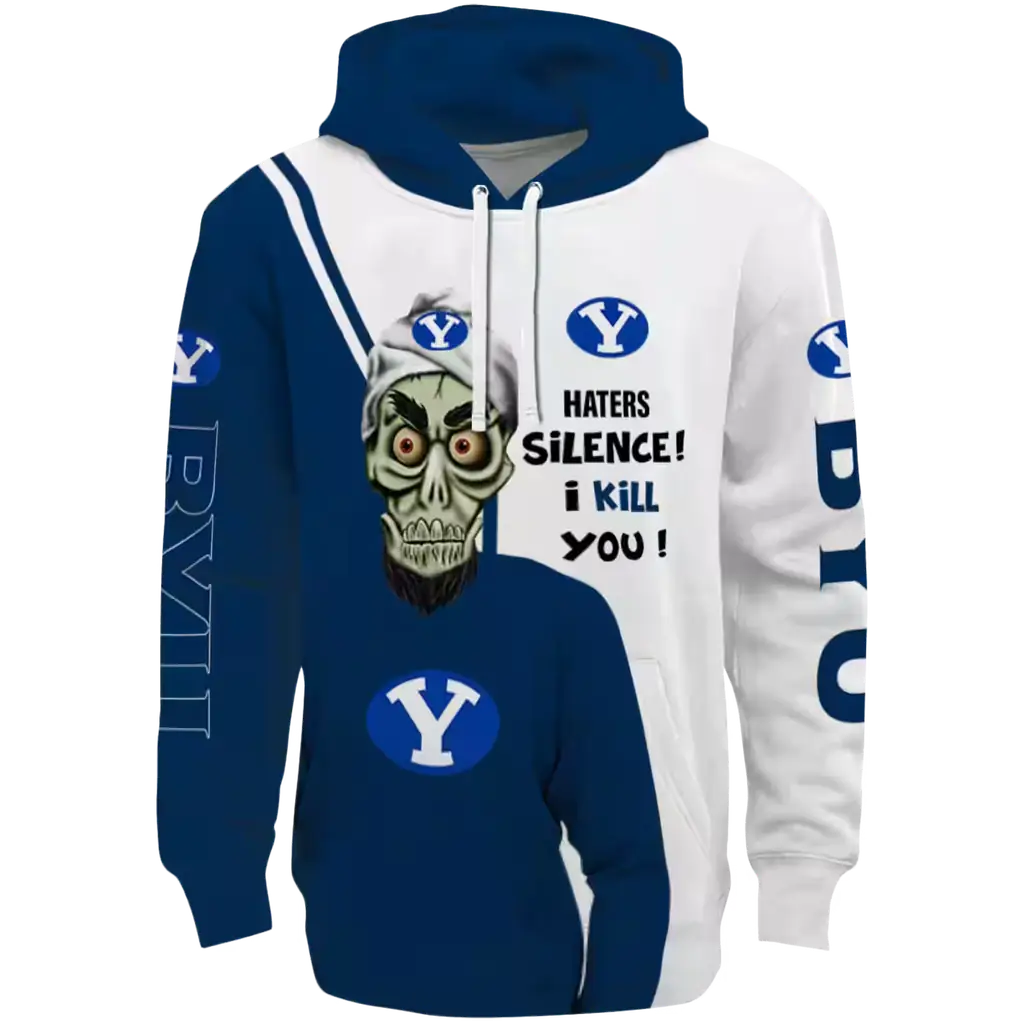 byu cougars achmed skull blue hoodie best selling byu cougars achmed skull blue hoodie best selling